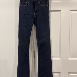 Zara Dark Blue Wide Leg Jeans